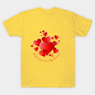 Yahaira Lovely Loves Hearts Collection T-Shirt